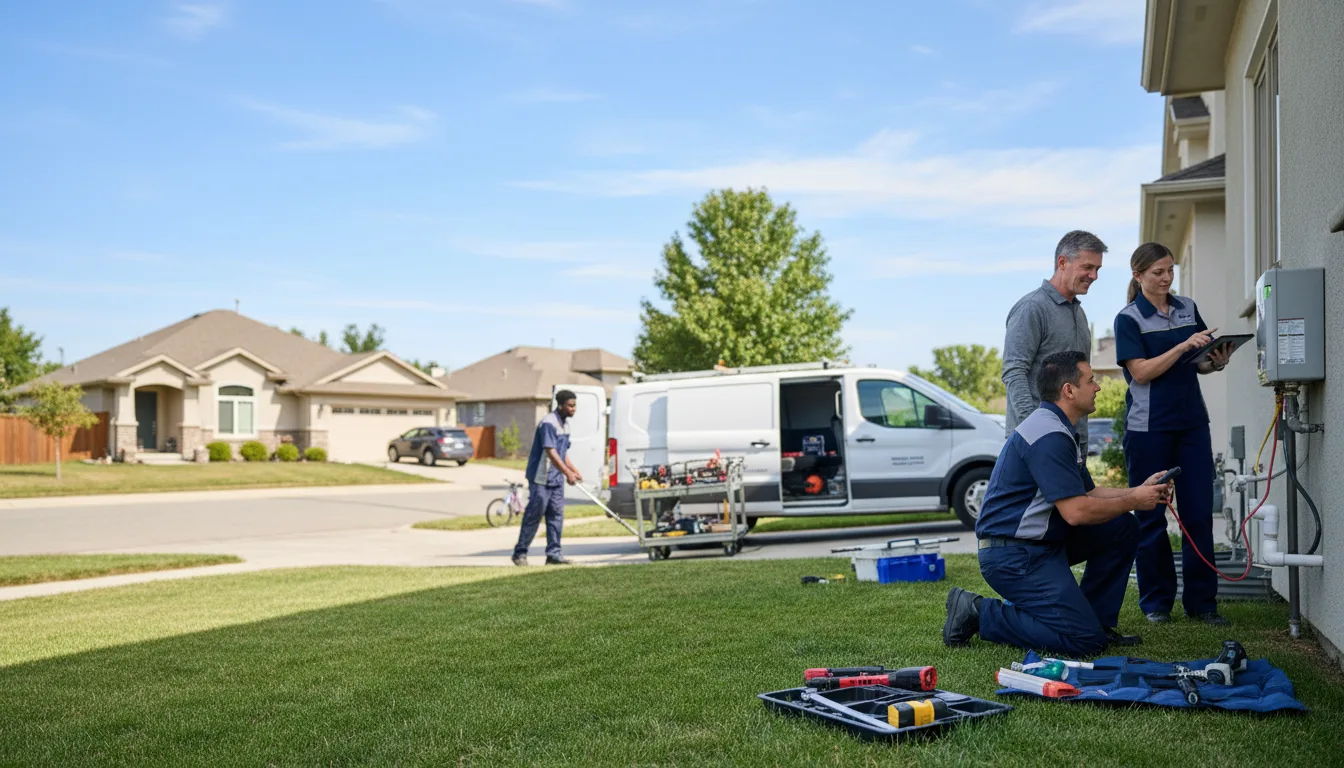 Tankless water heater service in Denniston, KY